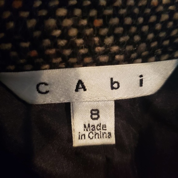 CAbi Single Button Tweed Blazer - 8 - Picture 5 of 7